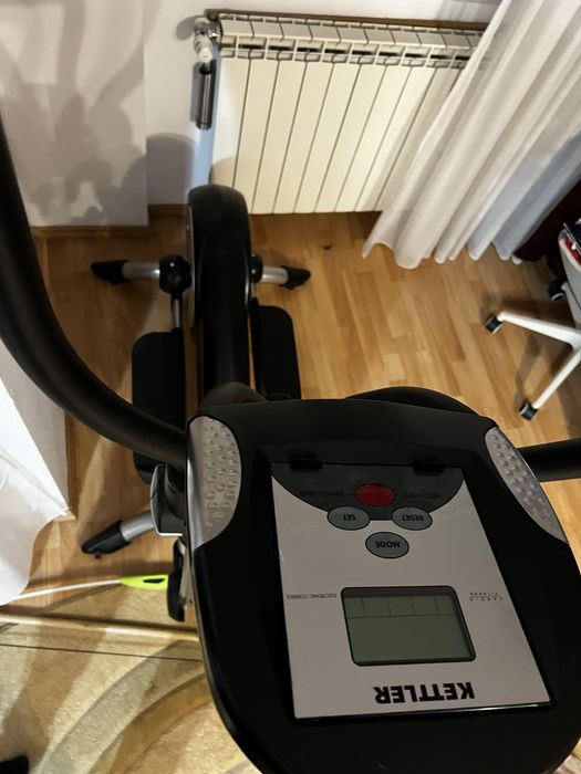Bicicleta fitness eliptica kettler verso 100