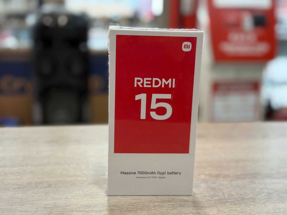 REDMI 15 – 128gb / 6gb ram - ГАРАНЦИЯ