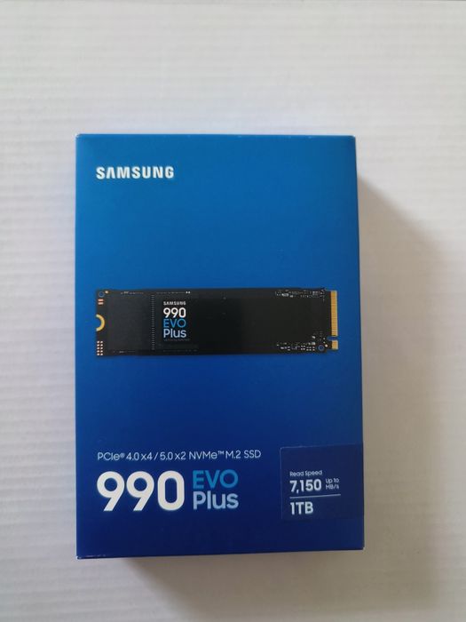 SSD Samsung 990 Evo Plus 1TB НОВ с 5 г. ГАРАНЦИЯ