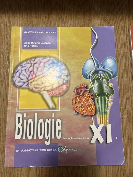 Carti de biologie clasa a XI-a