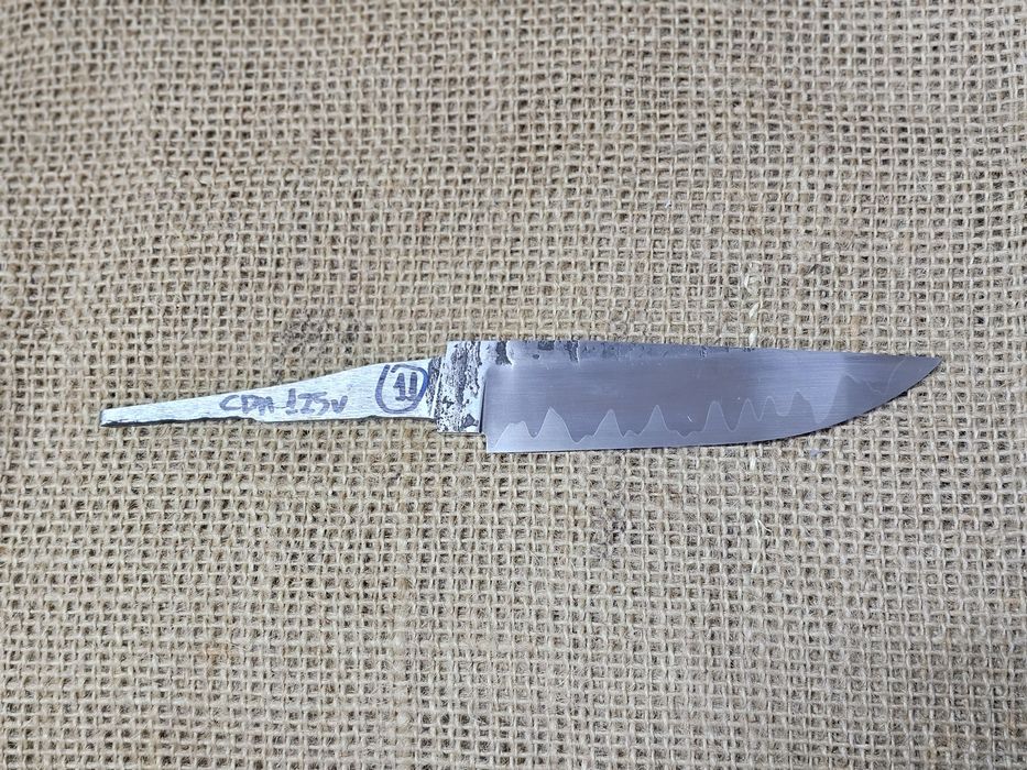 Ковани остриета за нож ръчна изработка