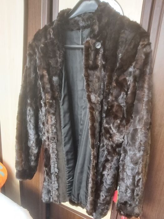 Haina blana naturala nutrie