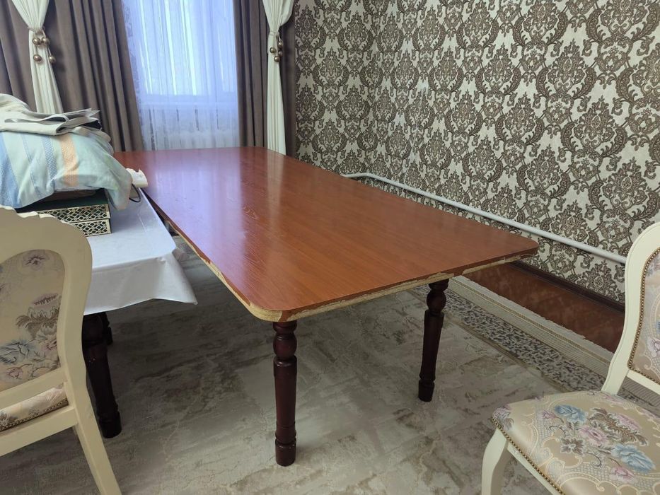 Стол 2.5м и стулья 18шт