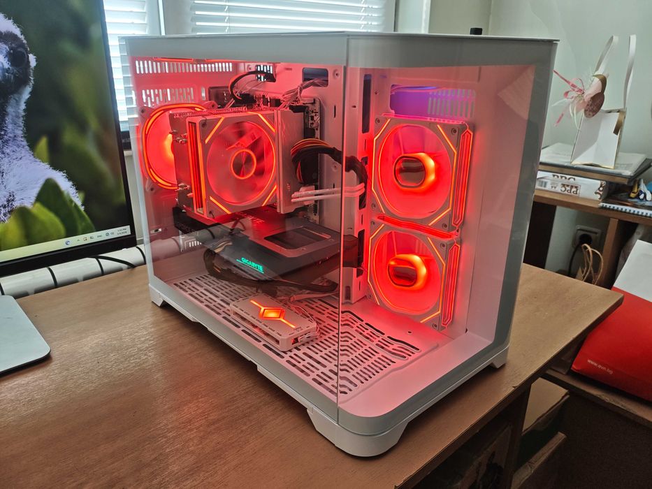 Геймърски компютър, Ryzen 5600, Rtx 3060Ti, 32gb Ram, 960Gb SSD, 700W
