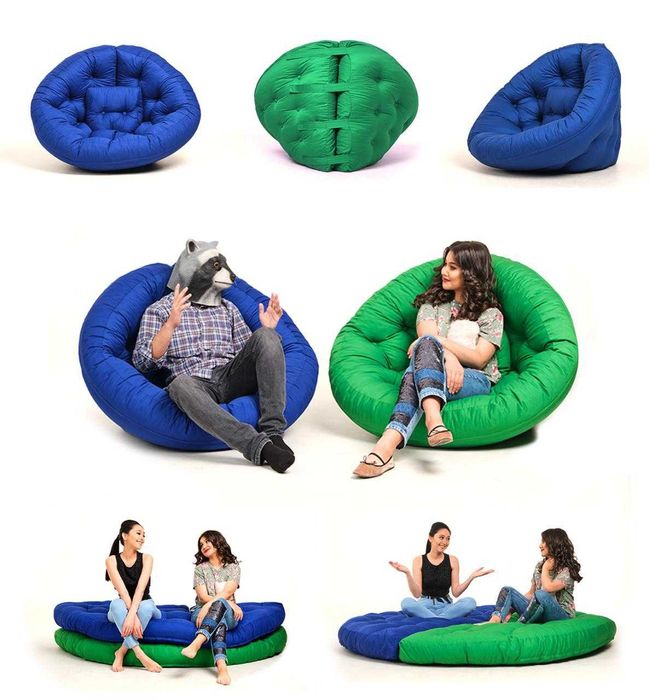 Кресло-матрас. Африка оригинал (без содержания отходов).