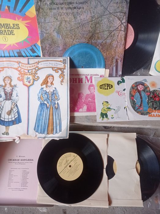 Пластинки СССР .