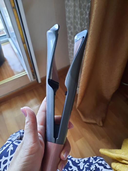 Плойка-утюжок 2в1