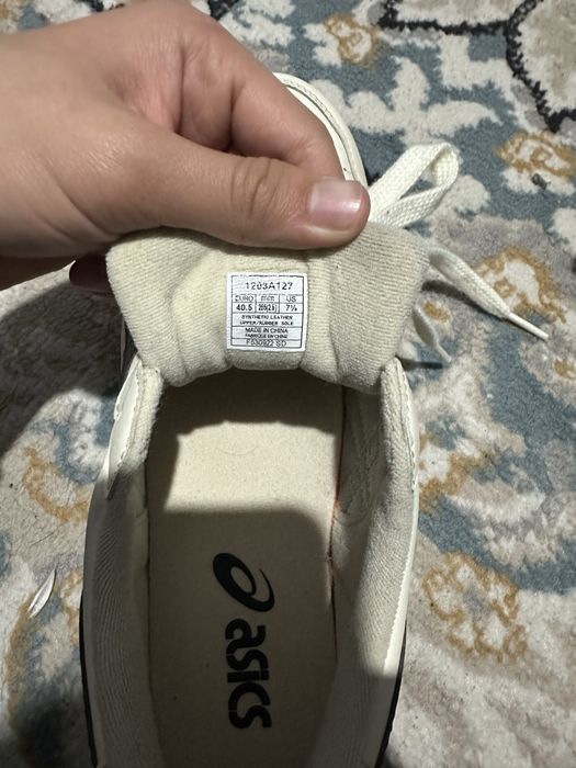 Asics court mz caramel