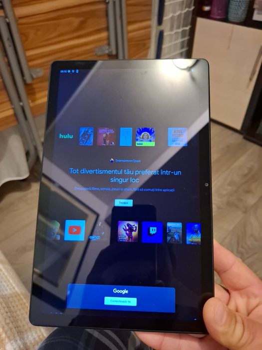 Tableta T Tablet Tellecom cu sim, 10.2" impecabila, 128GB memorie inte