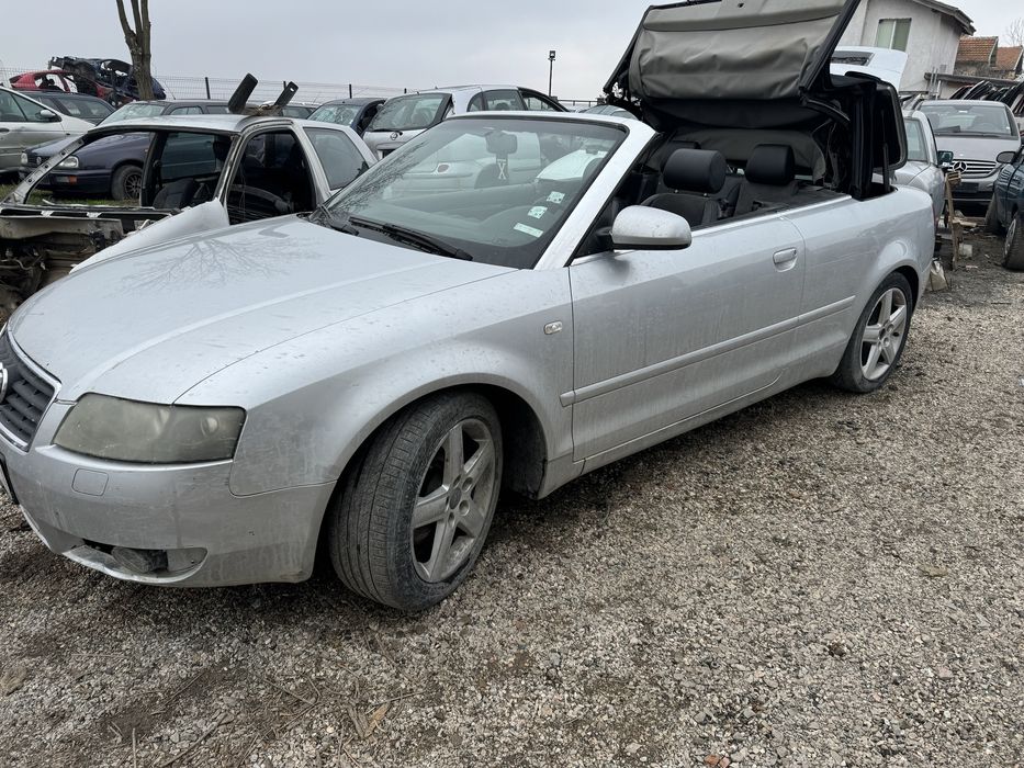 Audi a4 cabrio/Ауди А4 Кабрио автомат 2002г 3.0 v6 220к.с на части
