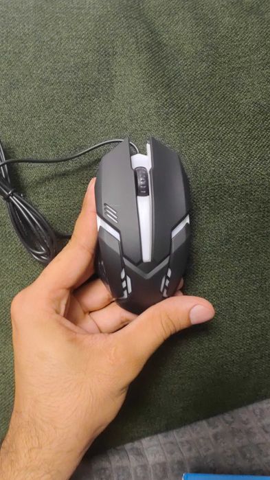 Mouse Gaming X1 cu Fir, RGB, 1200 DPI