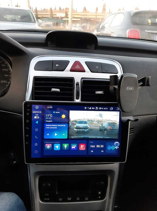 Navigatie GPS Android Peugeot 307 CC SW - CarPlay QLed DSP