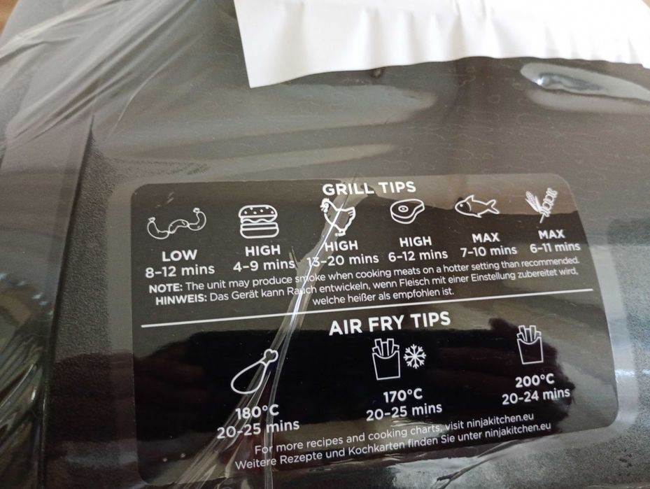 Ninja Foodi Health Grill & Air Fryer AG301EU