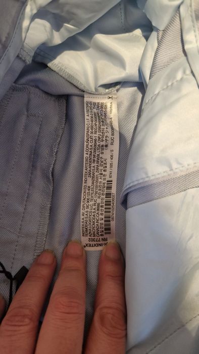 Pantaloni satinati Zara, noi, mărimea S