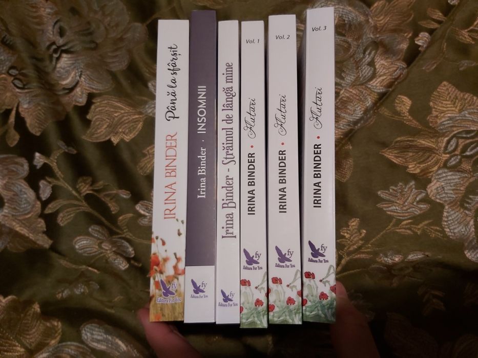 Vand Fluturi 1-2-3, Insomnii, Strainul, Pana la sfarsit Irina Binder