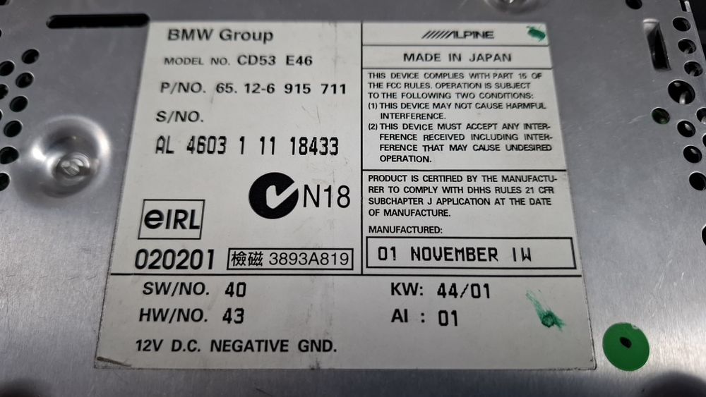 CD Alpina е46 БМВ