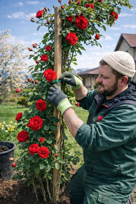 обрезка плодовых деревьев и обработка сада