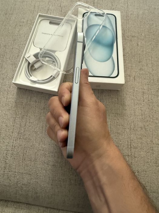 iphone 15 de 128gb blue in stare perfecta