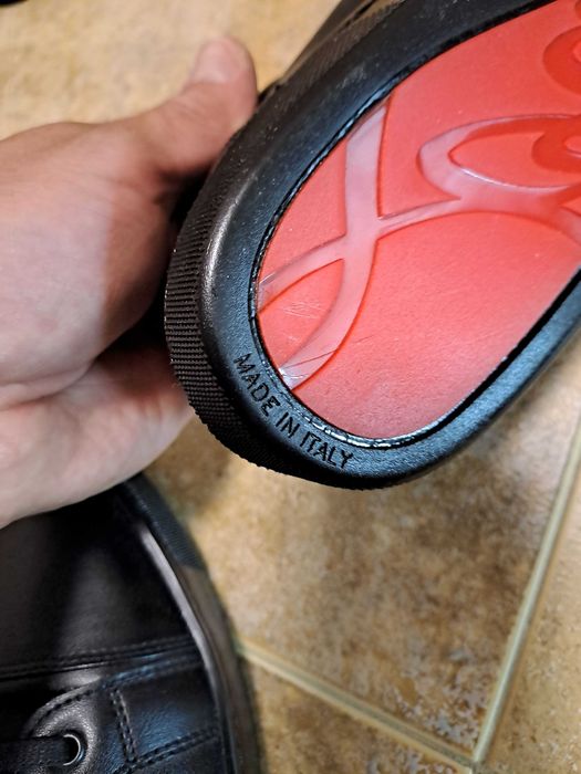 Мъжки обувки CHRISTIAN LOUBOUTIN Louis Junior Flat Calf Black Sneakers