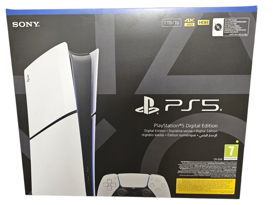PlayStation 5  Digital Edition(Slim)
1TB
чисто нова / запечатана
модел