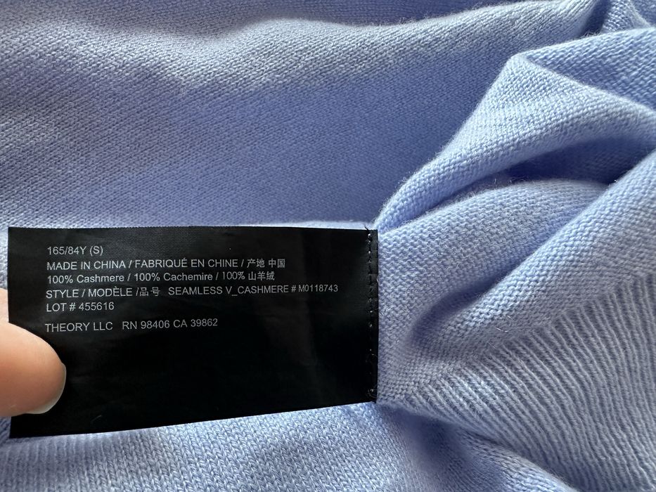 Theory 100% Cashmere Sweater Пуловер 100% Кашмир