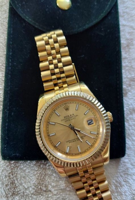 Automatic Rolex Ceas Watch Perpetual Datejust Ful Gold ATM Auriu Nou