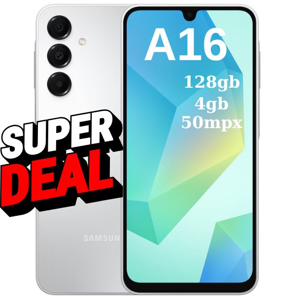 Telefon mobil Samsung Galaxy A16, Dual SIM, 4GB RAM, 128GB, 4G, Silver