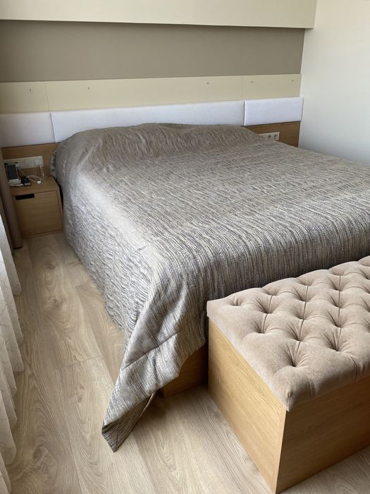 Дизайнерско покривало за спалня с отблясъци