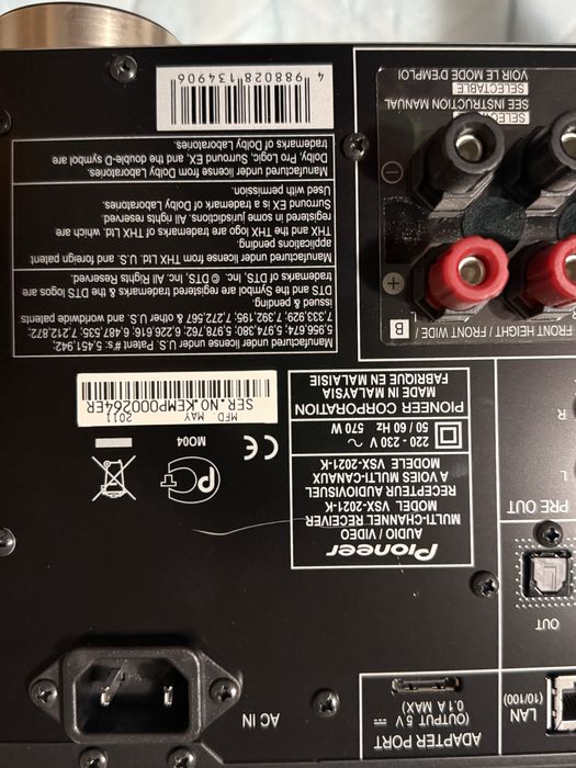 Amplificator Pioneer VSX-2021