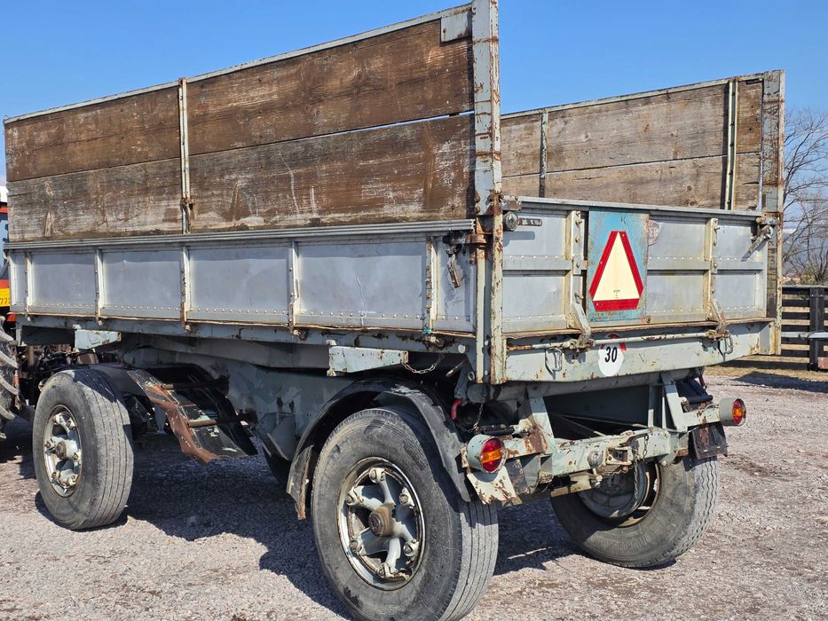 Remorcă basculabilă 12 tonne după tractor
