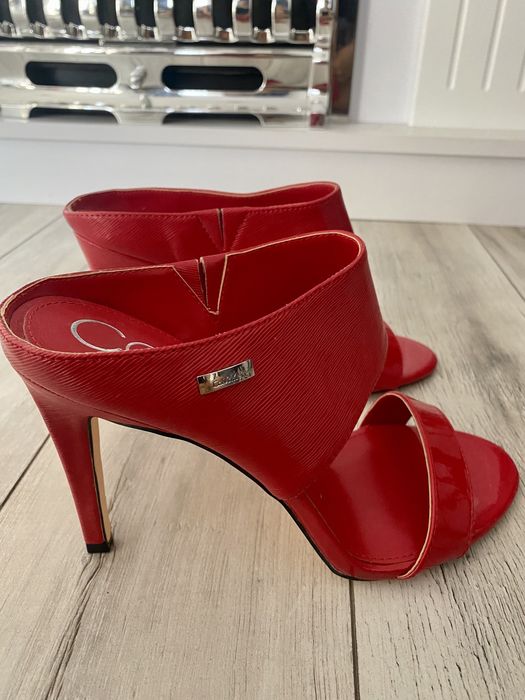 Sandale cu toc Calvin Klein originale noi