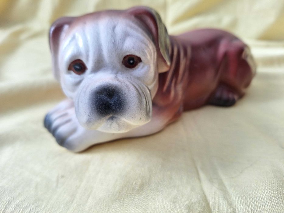 Bibelou catel Bulldog, dimensiune L =21 cm