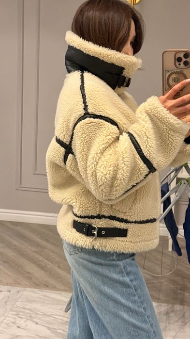 Меховой авиатор ZARA