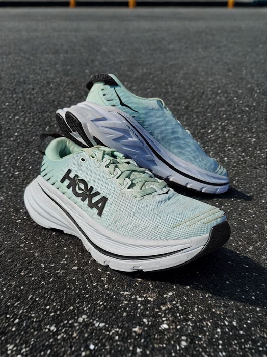 Adidași Hoka Bondi X originali placă de carbon cool