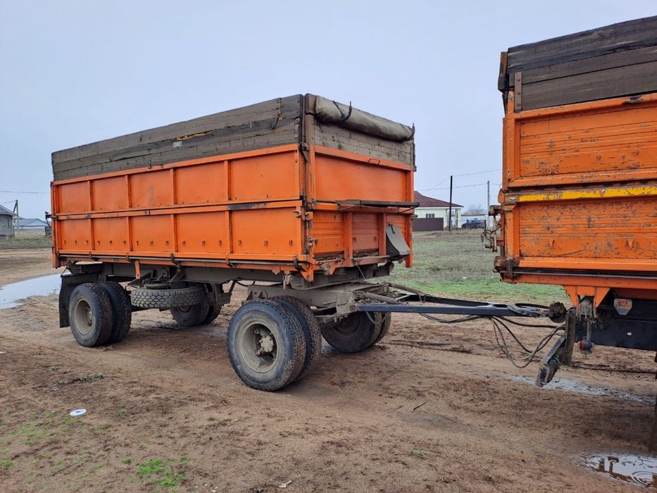 Камаз с прицепом сельхозник