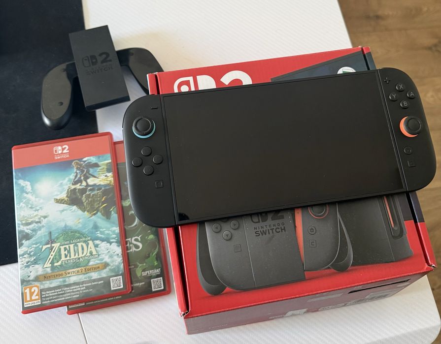 Nintendo Switch 2 + Zelda Tears of Kingdom + Hades 2
