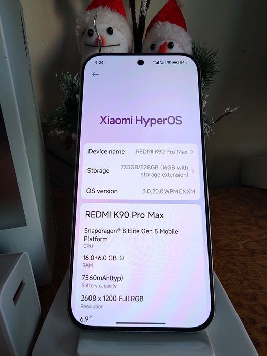 Xiaomi Redmi K90 Pro Max 16/512 Gb.( Poco F8 Ultra ). Bose sound.