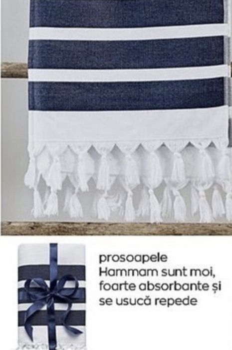 Prosop hammam de plaja/baie mare 100% bumbac