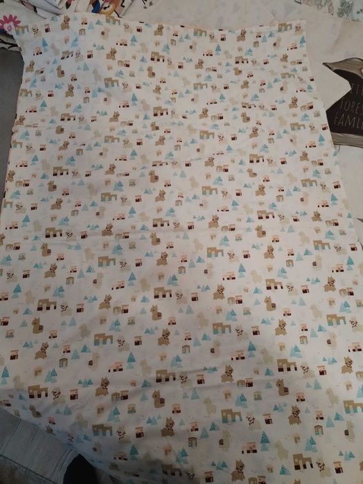 Set apărătoare pătuț+ pilotă și husa saltea