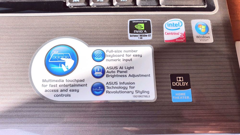 ASUS M50VN#като НОВ#