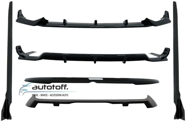 Pachet aerodinamic BMW X7 G07 (18-22) M-Technik Design Negru Lucios
