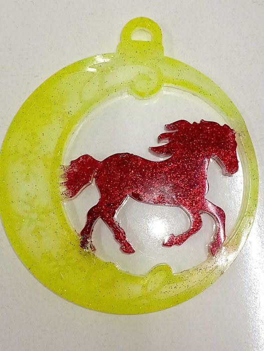 Новогодние игрушки из Эпоксидной смолы