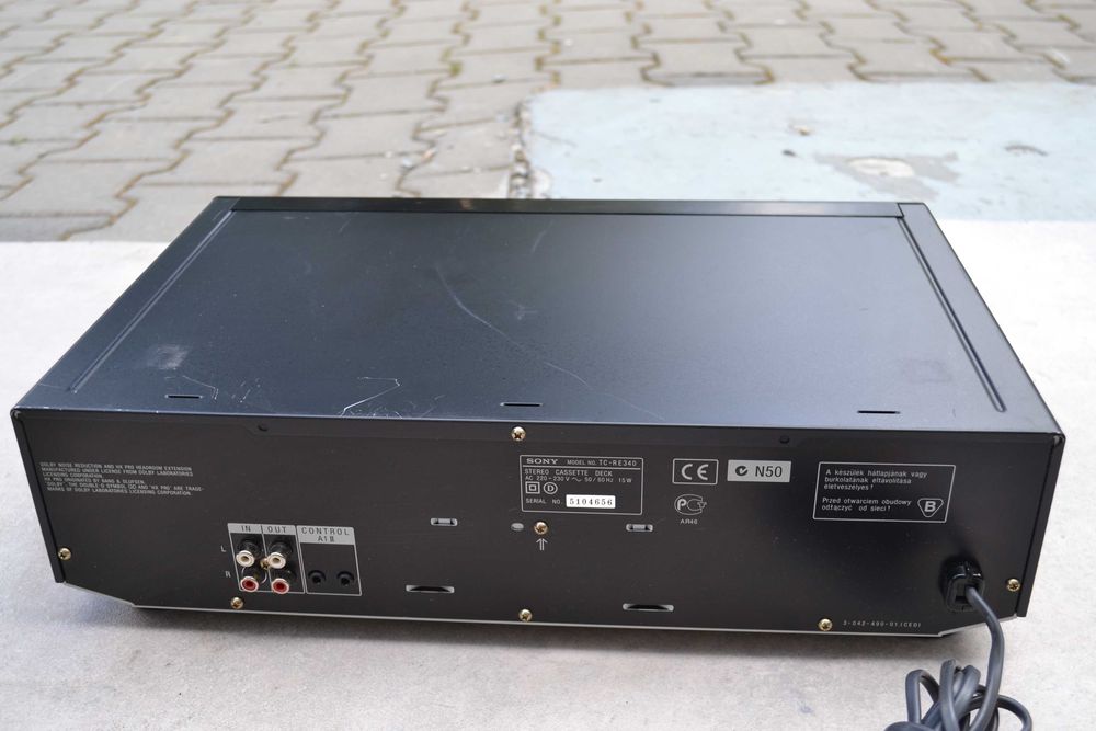 Deck Sony TC RE 340