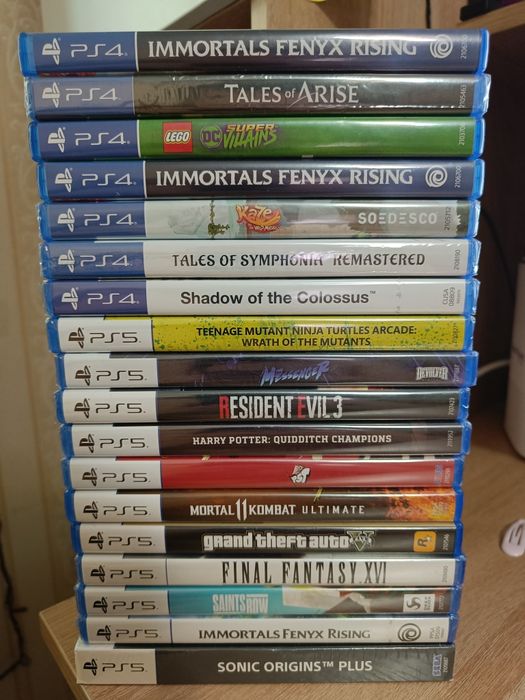 Sony ps4/пс5 игры диски