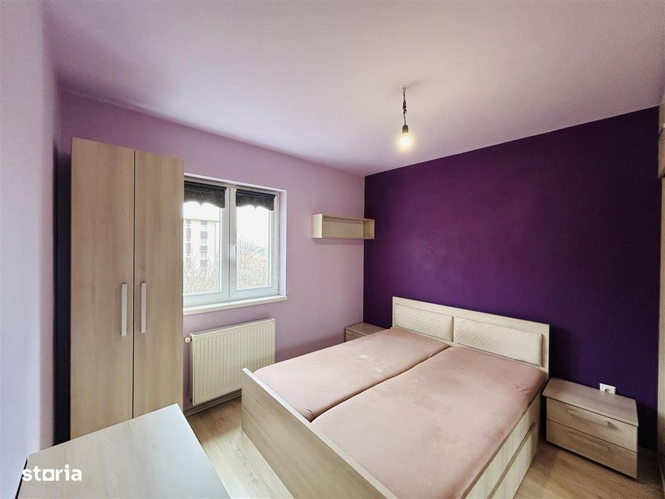 Apart. de vanzare in Sibiu – 2 camere, balcon, boxa – mobilat, utilat — fotografia 3