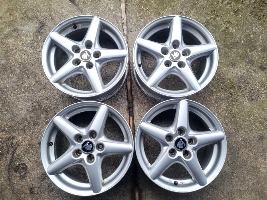 Jante skoda fabia rapid roomster vw polo,seat 5x100 pe 15