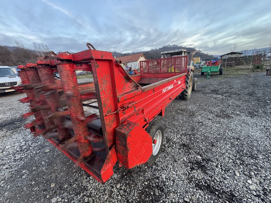 Pottinger 3500 cu aruncatoare Vertical-piese originale-mig de gunoi