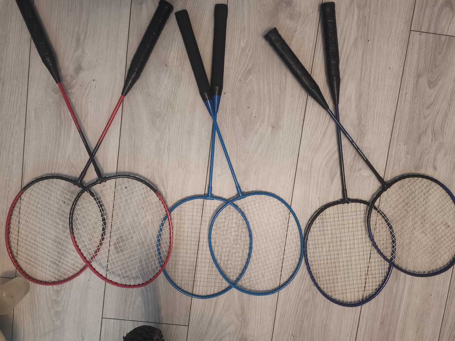 Set 6 palete Badminton, fileu și fluturaș