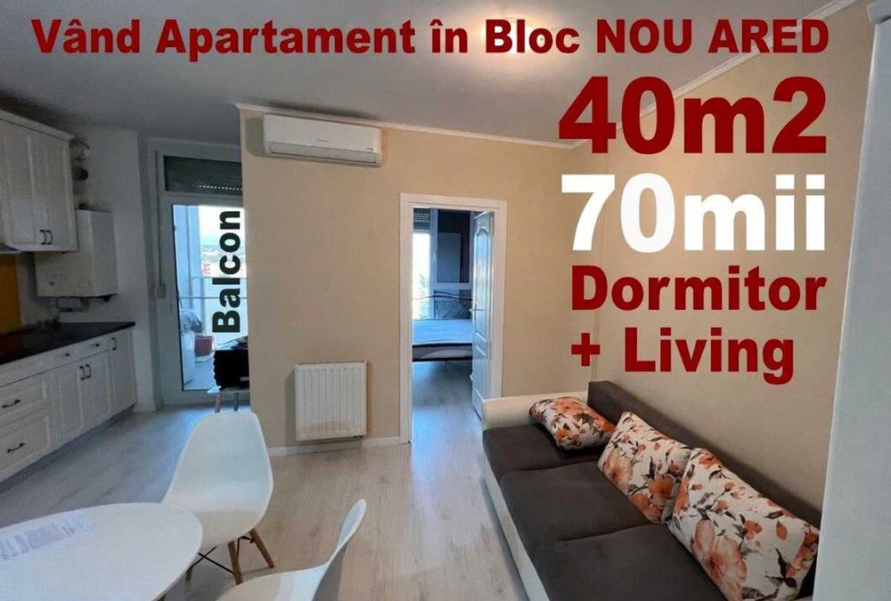 Vand Apartament ARED Arad pe Malul Mresului