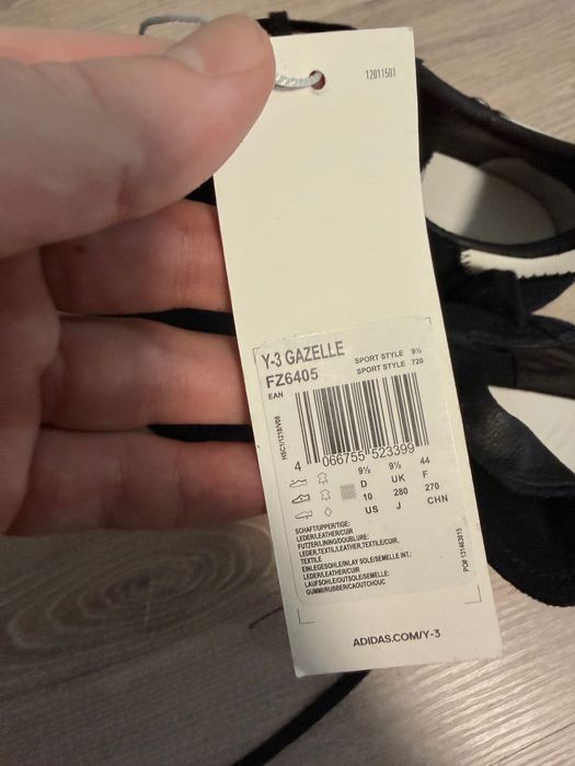 Adidas Y-3 Gazelle